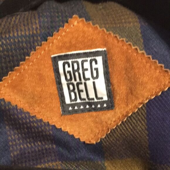 Greg Bell • Leather Mens Size Large Brown Jacket - Picture 3 of 9